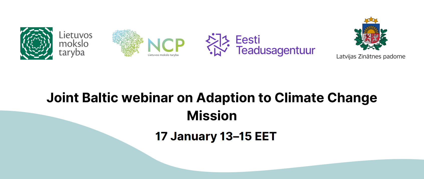 Joint Baltic webinar on Adaptation to Climate Change Mission